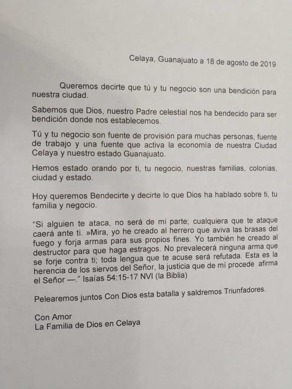 Foto de cortesía