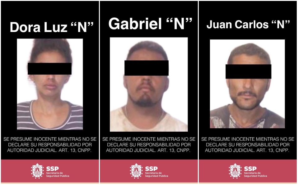 Tres personas fueron detenidas por el delito de trata de personas en Veracruz. (Especial)
