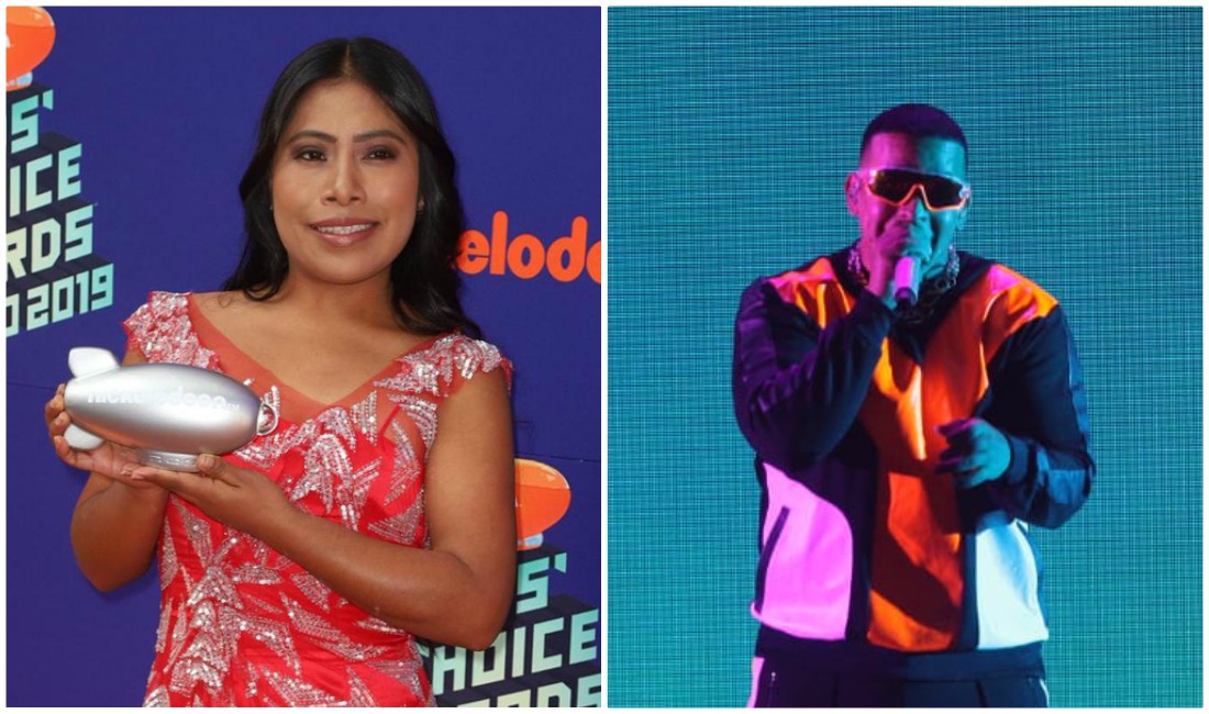 Yalitza Aparicio y Daddy Yankee (Édgar Negrete).