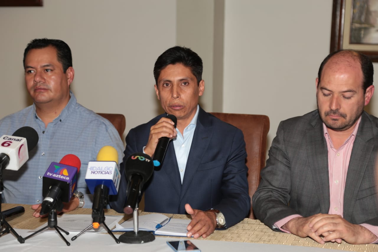 Erick Marte Rivera, alcalde de Zimapán.(Maribel Calderón)