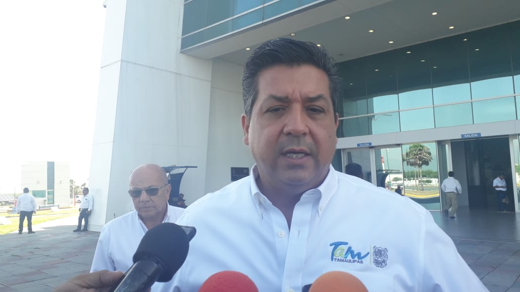 Francisco Javier García Cabeza de Vaca, gobernador de Tamaulipas.