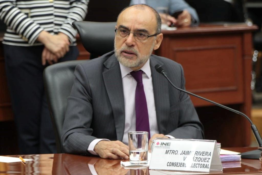 Jaime Rivera, consejero del INE (Cuartoscuro)