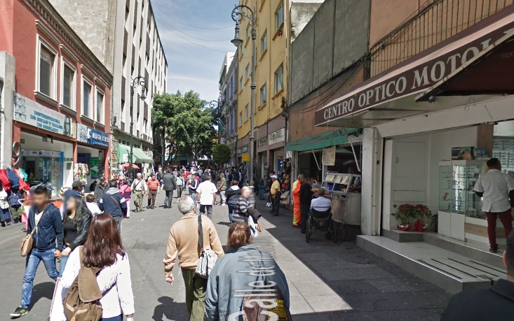 Ópticas localizadas en la calle de Motolinia. (Google Maps)