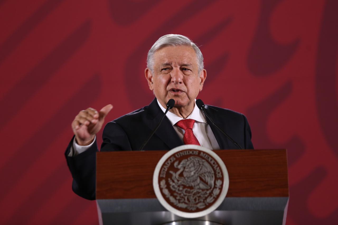"El gobierno representa a todos los mexicanos y ese es mi papel" dijo López Obrador. (Foto: Nelly Salas)