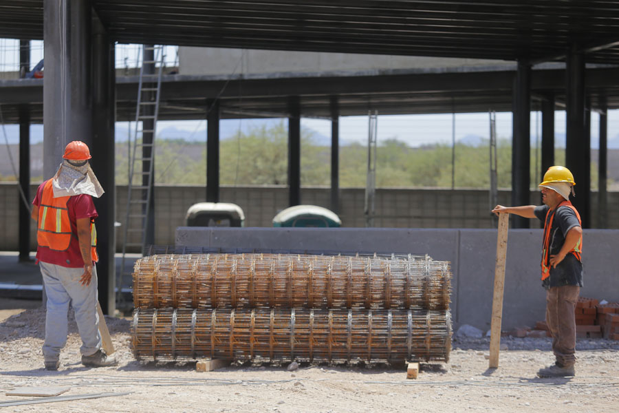 Mencionaron que ha sido un año complicado para la construcción y han bajado el trabajo. (Manuel Guadarrama)