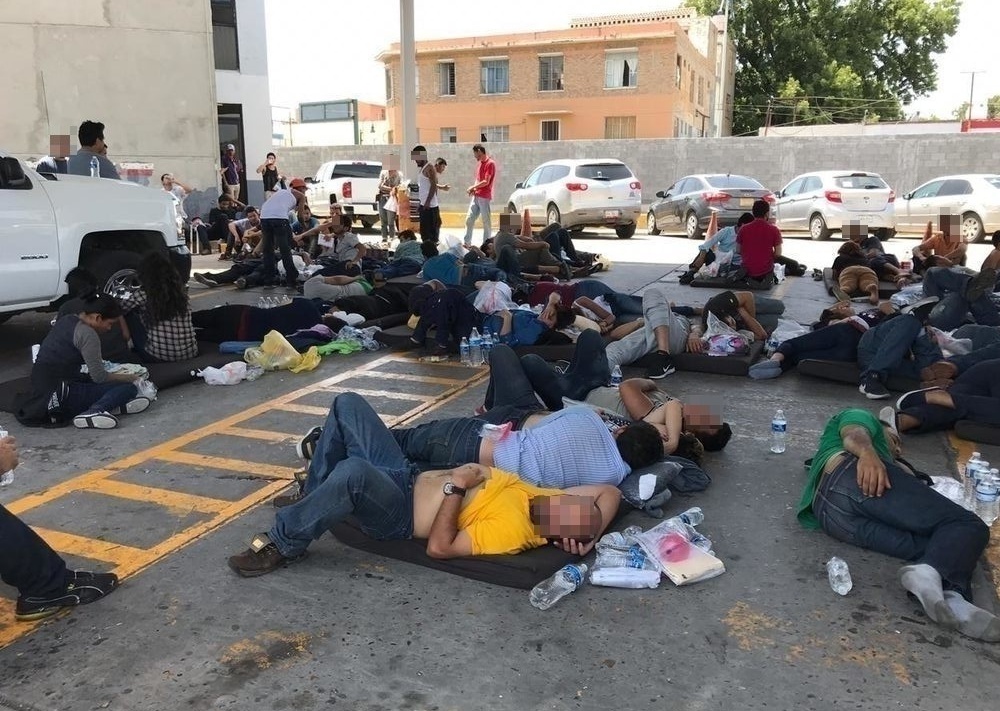 Migrantes repatriados (Foto/Ricardo Hernández)
