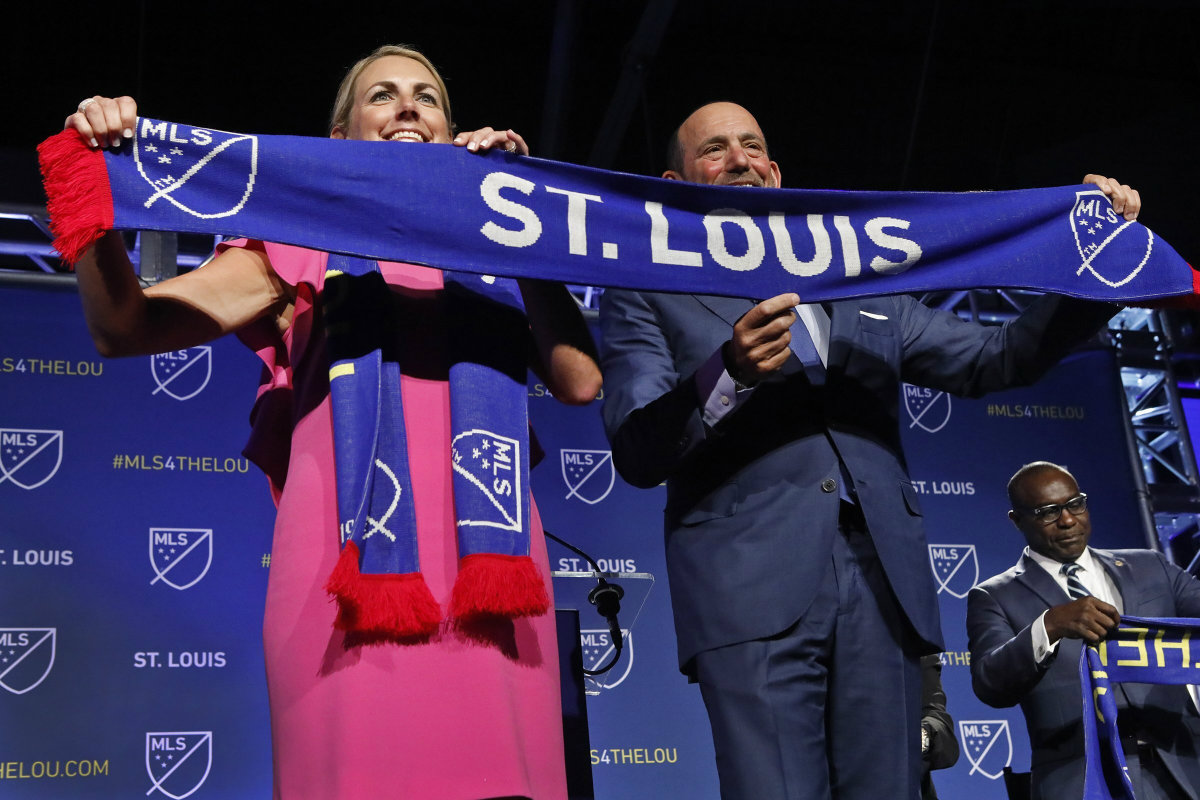 La MLS anunció que la ciudad de St. Louis tendrá equipo de futbol (AP)