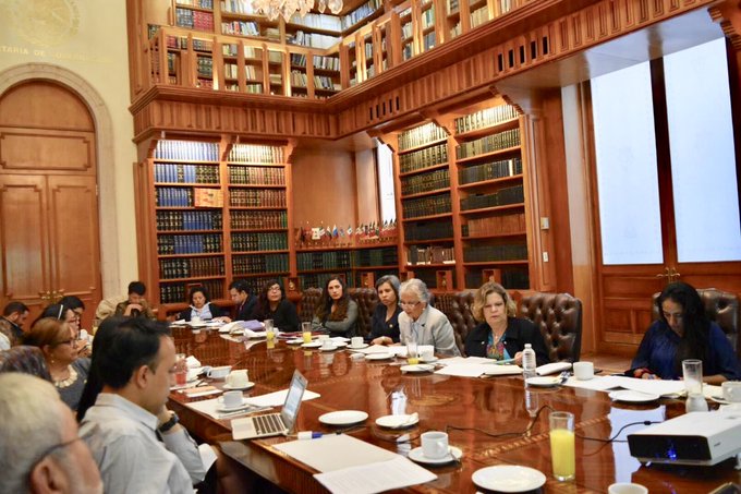 Olga Sánchez Cordero, secretaria de Gobernación/ @M_OlgaSCordero