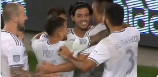 Carlos Vela con el LAFC (Especial)