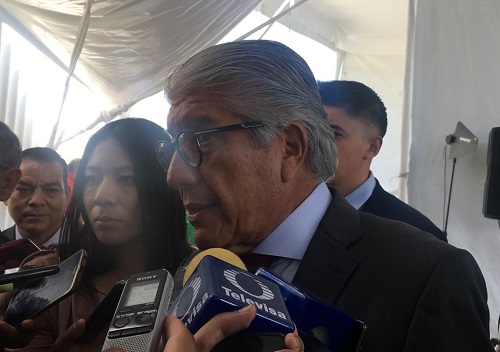 Durante breve entrevista. (Monserrat Mata)