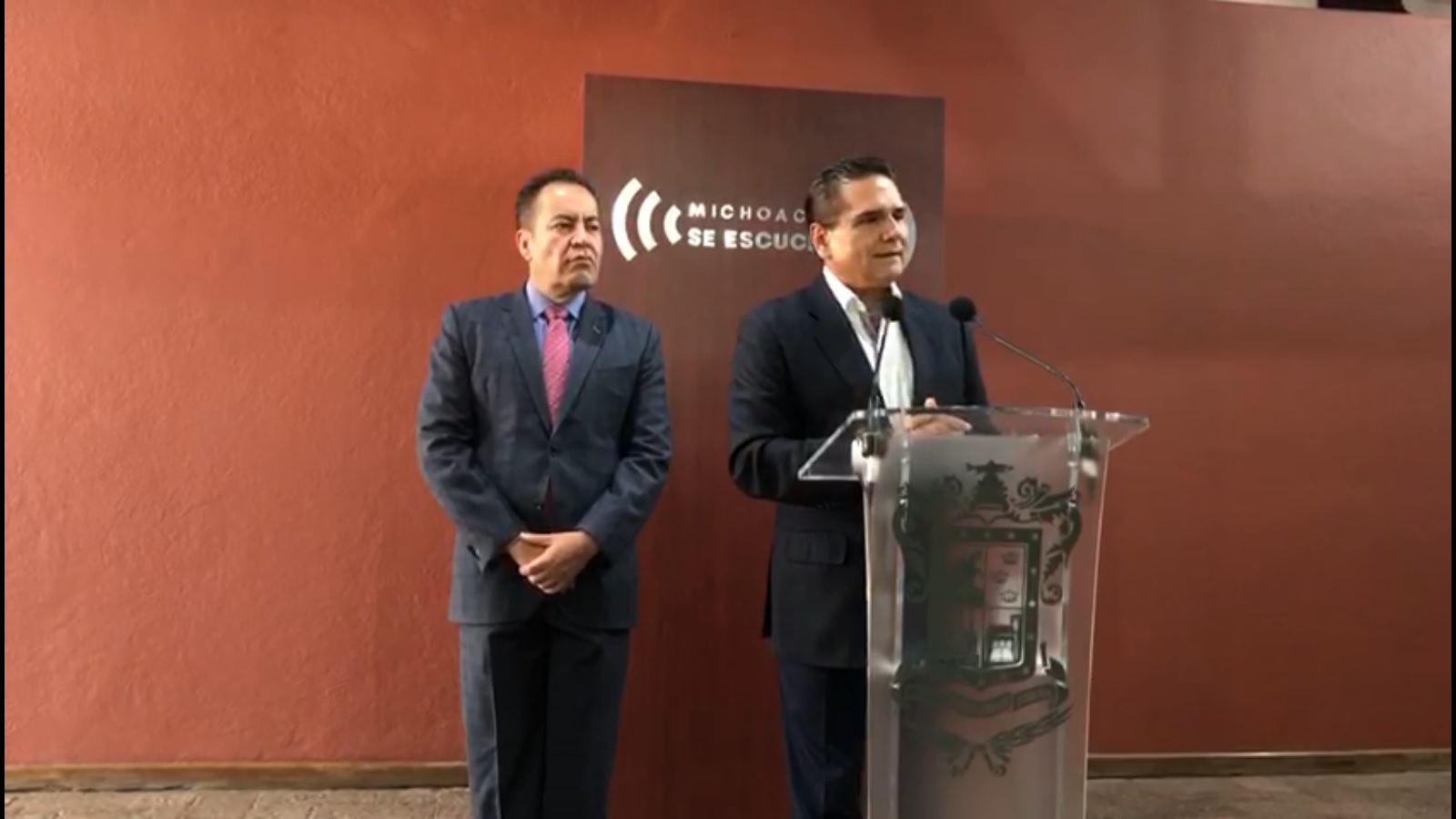 EL gobernador de Michoacán habló sobre el subsecretario de gobernación.