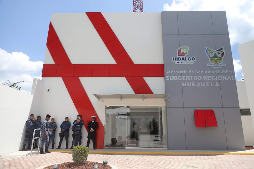 Instalaciones del Subcentro Regional de Huejutla de la Secretaría de Seguridad Pública. (Cortesía)