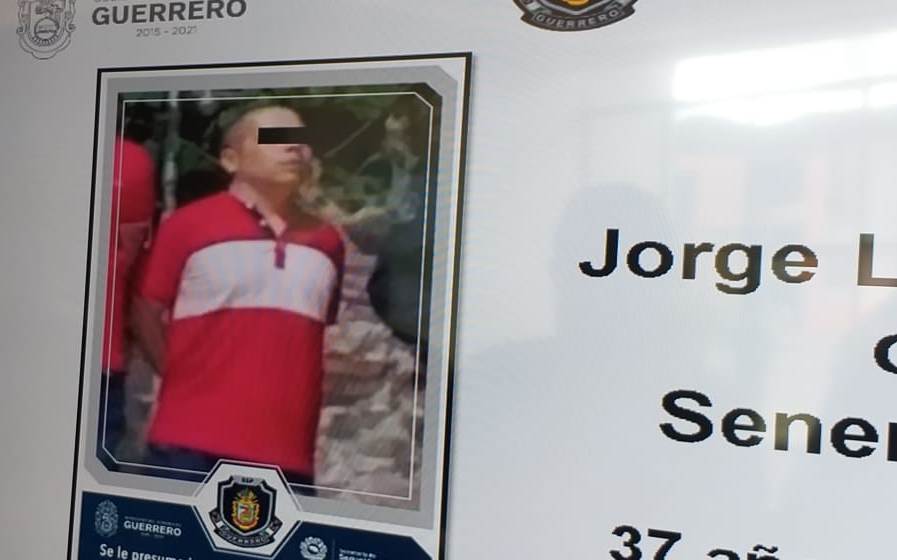 José Luis "N" fue detenido en Chilapa, Guerrero. | Rogelio Agustín