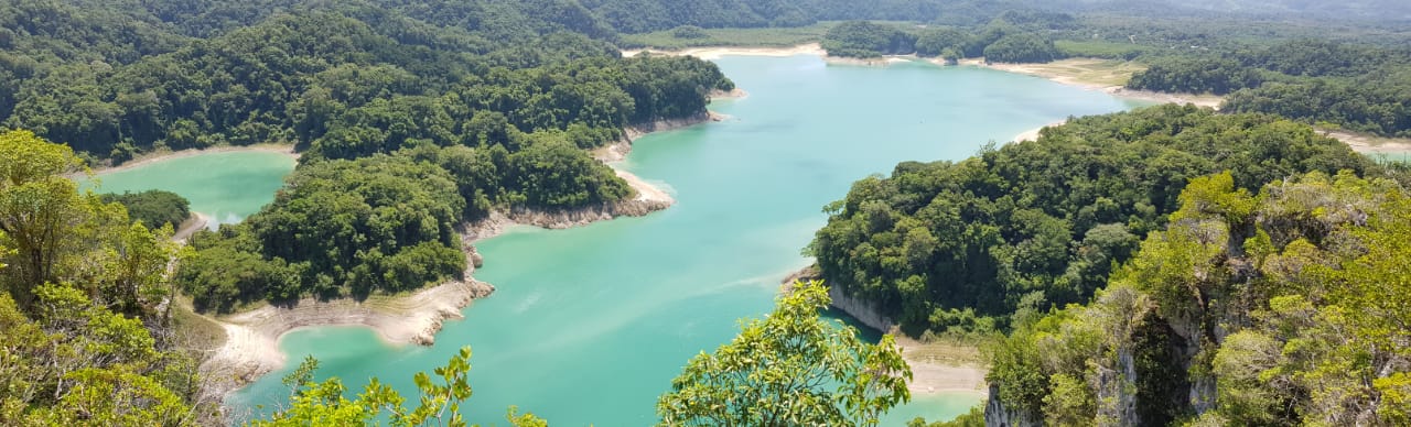 Las lagunas se encuentran dentro de la Selva Lacandona en Ocosingo, Chiapas. (Foto: Abraham Jiménez)