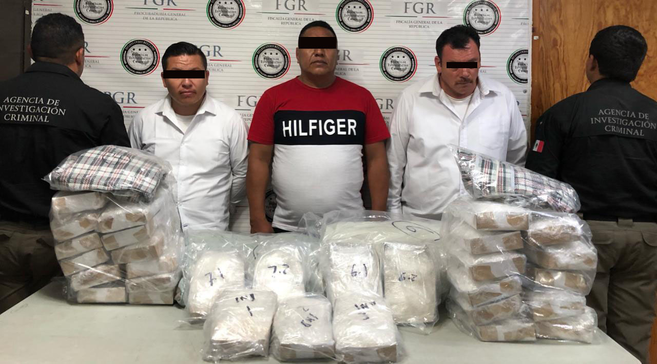 Los sospechosos fueron detenidos durante el mismo operativo. (Especial)