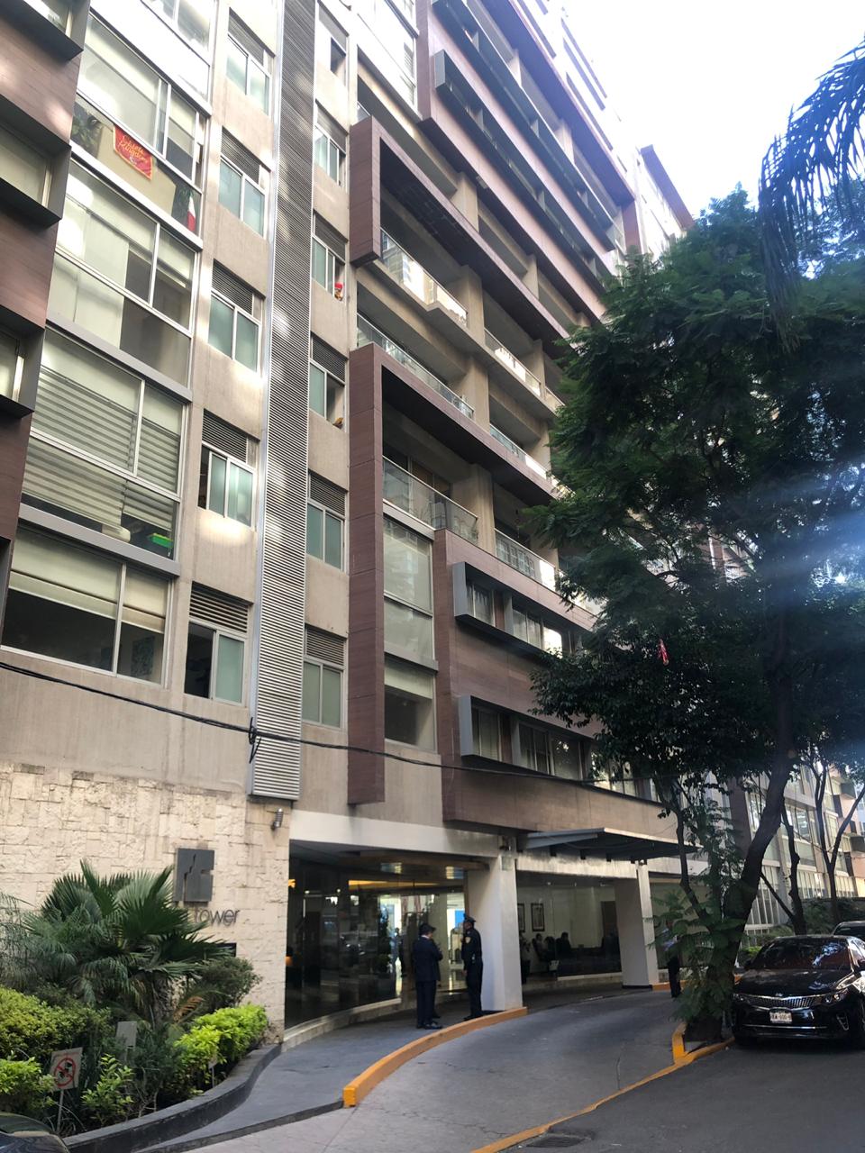 La mujer de origen colombiano tenía aproximadamente un año viviendo en el número 203 del complejo Grand Tower de Granada./ SSC de CdMx
