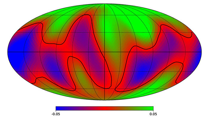 La NASA construyó un mapa para mostrar cómo verían la Tierra los extraterrestres. (NASA)