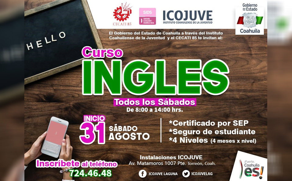 El curso de inglés constará de cuatro niveles. (Especial)
