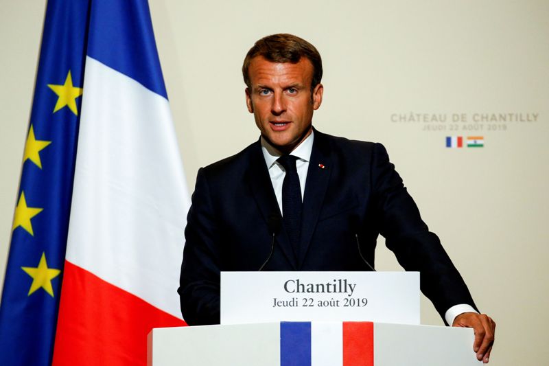 Emmanuel Macron. (AFP)