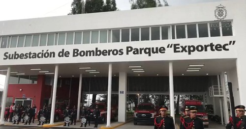 Es la cuarta subestación de bomberos en el municipio. (Especial)