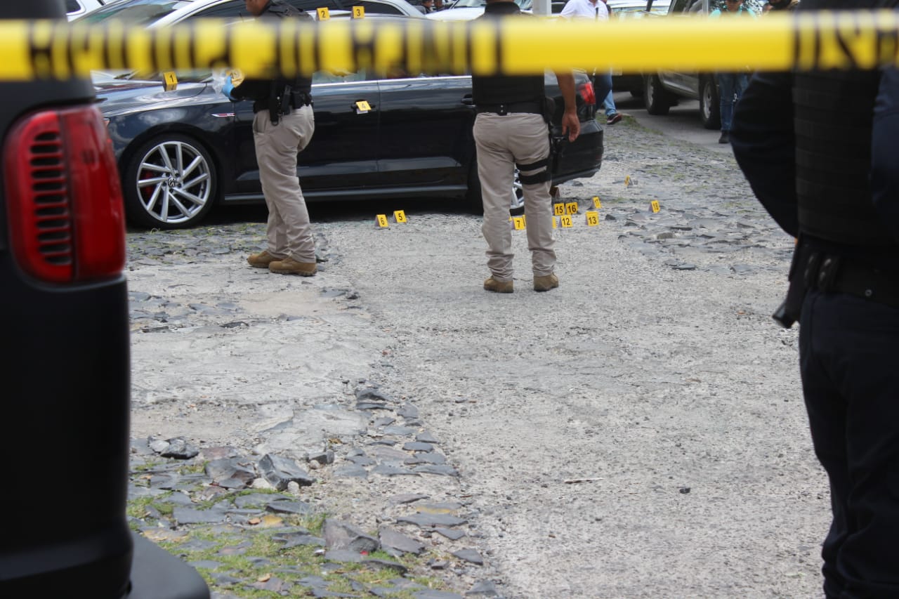 Los tres hombres fueron asesinados en la colonia Jardines Universidad. (Cortesía)