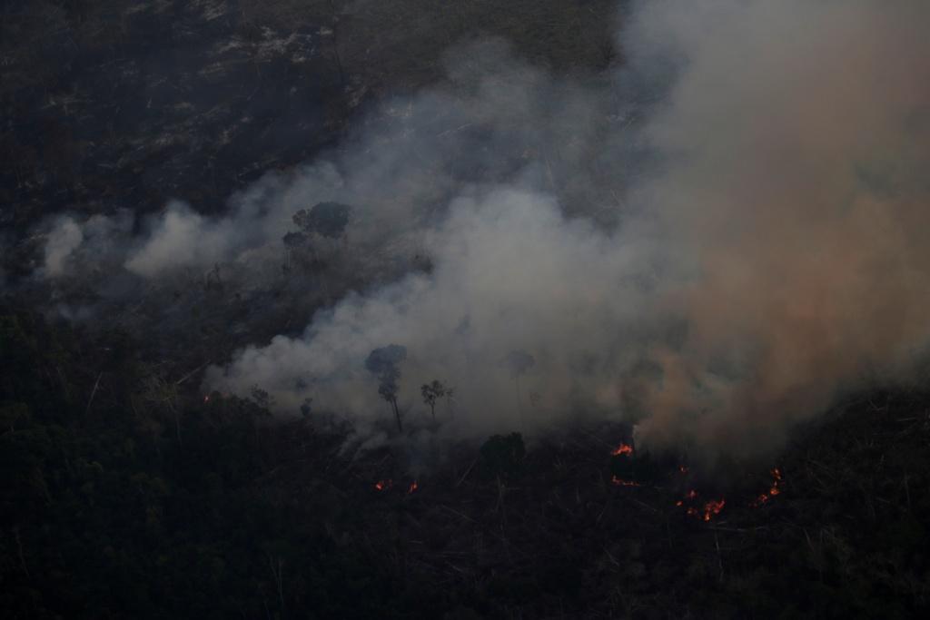Los incendios en la Amazonia se deben a las quemas provocadas para deforestar un terreno. Reuters