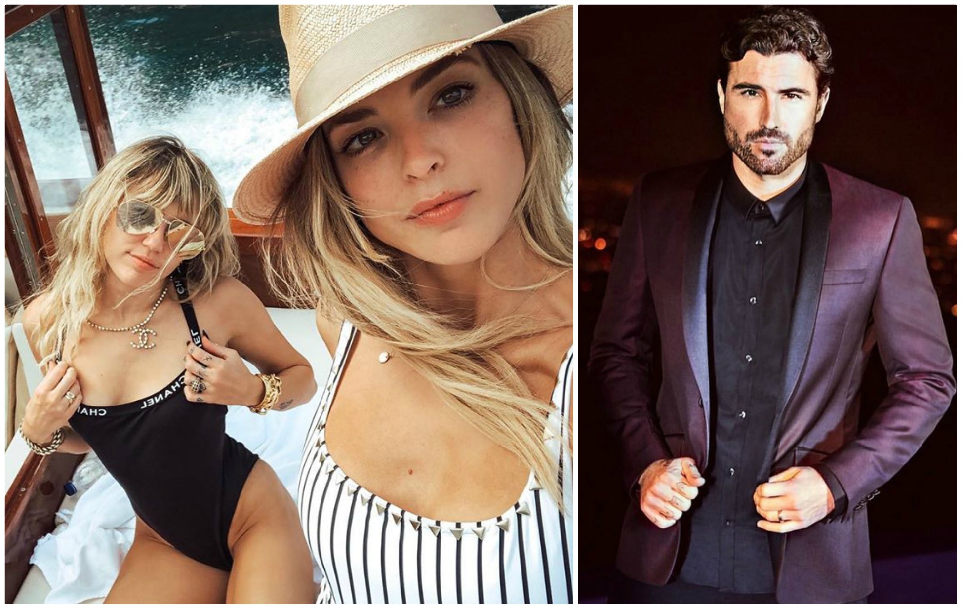 Miley Cyrus envía ramo de mariguana a ex de Kaitlynn Carter (Instagram).