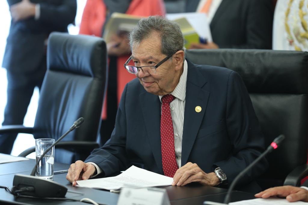 Porfirio Muñoz Ledo, presidente de la Cámara de Diputados (@PMunozLedo)