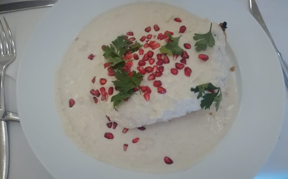 La temporada de los chiles en nogada es de julio a septiembre (Rosa Emilia Porras Lara)