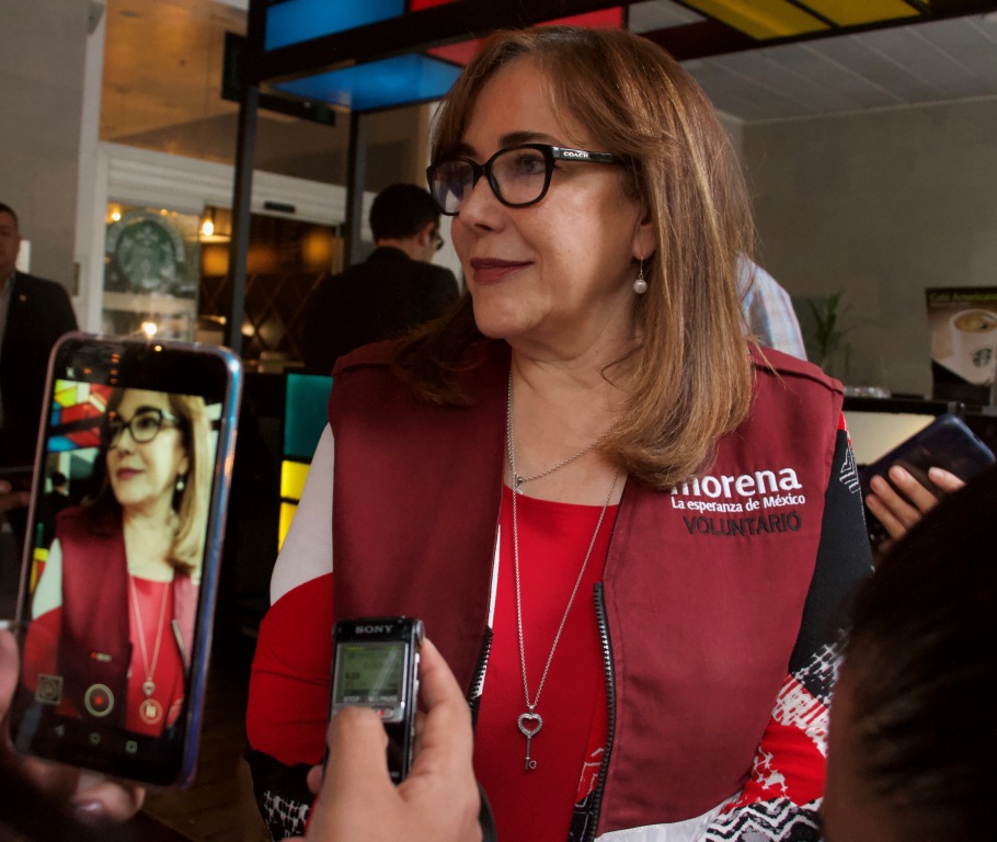 Yeidckol Polevnsky, presidenta del CEN de Morena (Cuartoscuro)