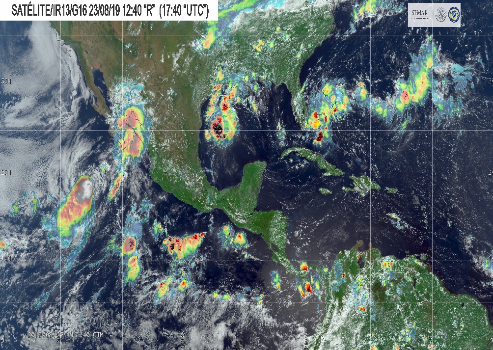La Armada de México se prepara para la tormenta tropical Ivo. (Especial)