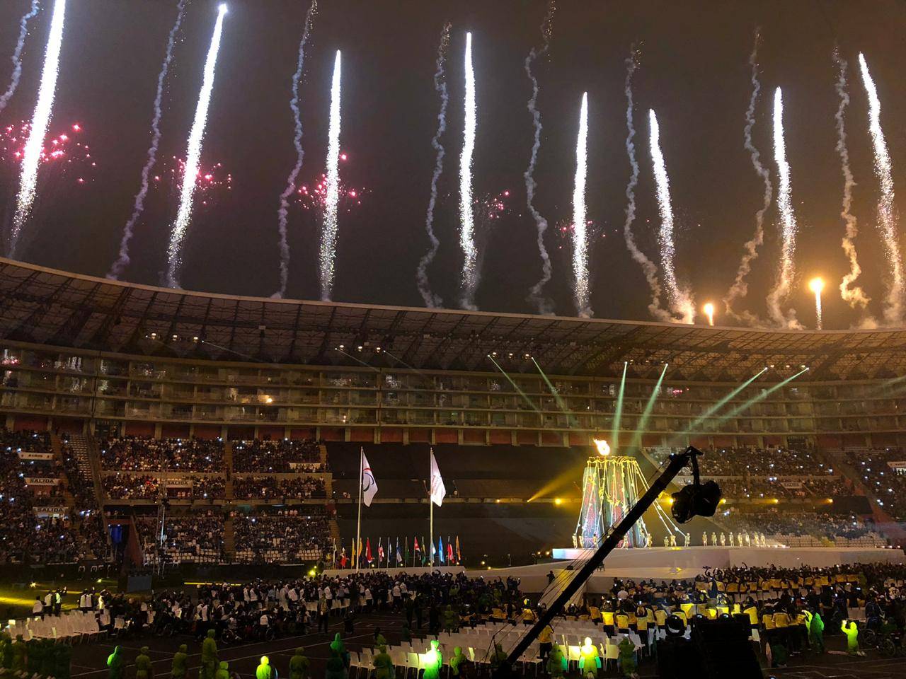 Encienden fuego de los Parapanamericanos en Lima (CONADE)