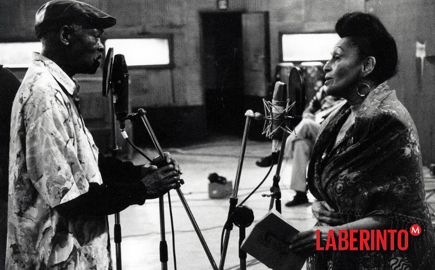 Ibrahim Ferrer y Omara Portuondo. (Archivo)