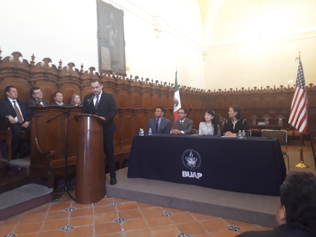 Inauguran segundo Foro Internacional del Migrante en la UAP (Rafael González)