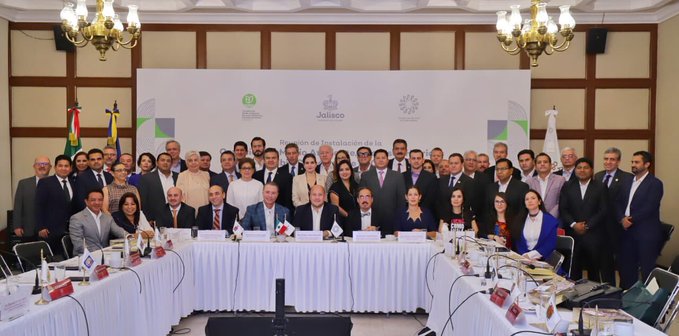 Reunión de Instalación de la Comisión de Medio Ambiente. (Twitter @CONAGO_oficial)