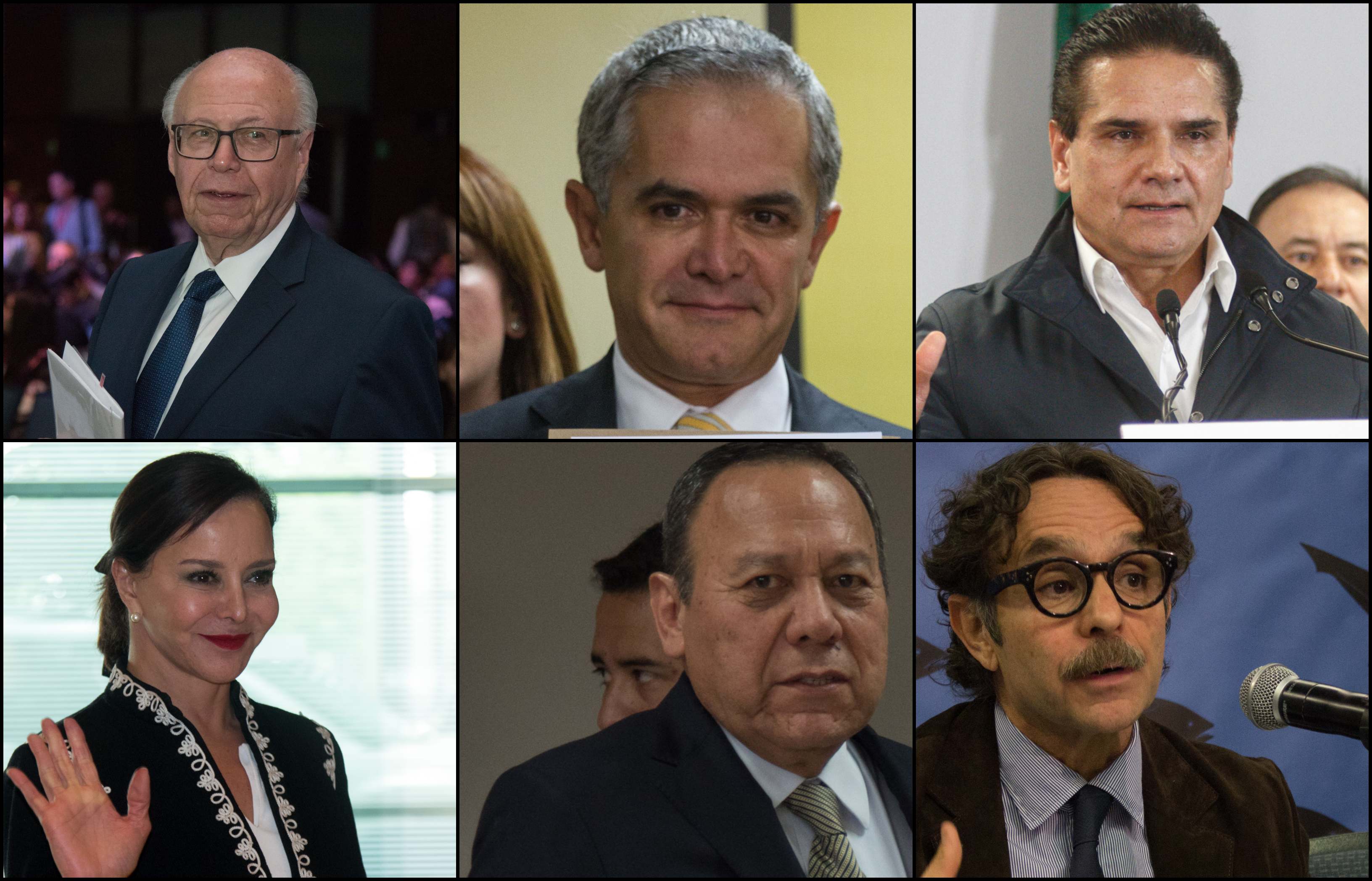 Algunos de los políticos que forman parte de la organización Futuro 21. (Cuartoscuro)