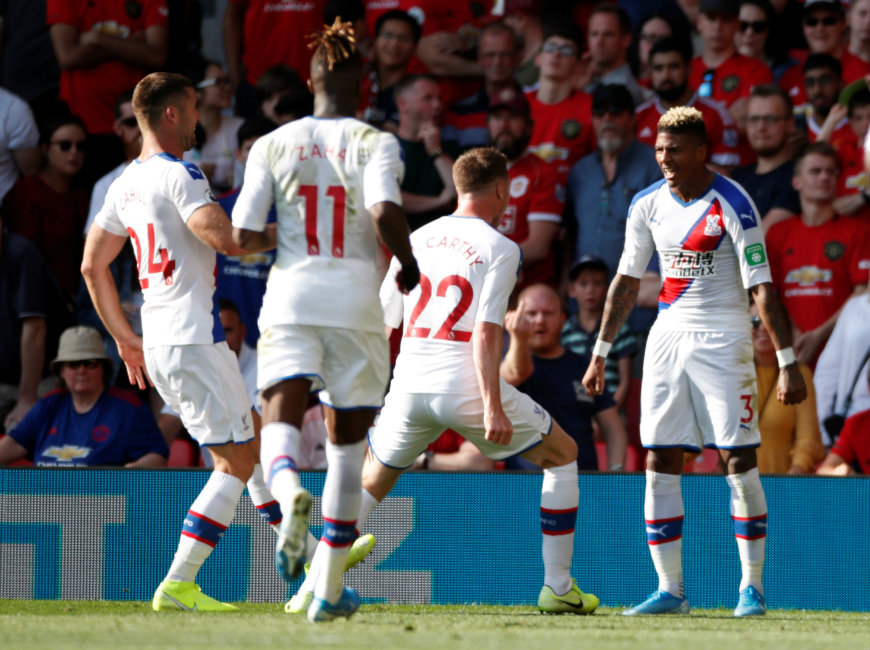 Crystal Palace se llevó el triunfo del Old Trafford (Reuters)