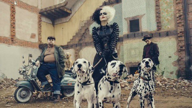 Disney publicó la primera imagen de Emma Stone caracterizada como Cruella de Vil. (Twitter | @DisneyD23)