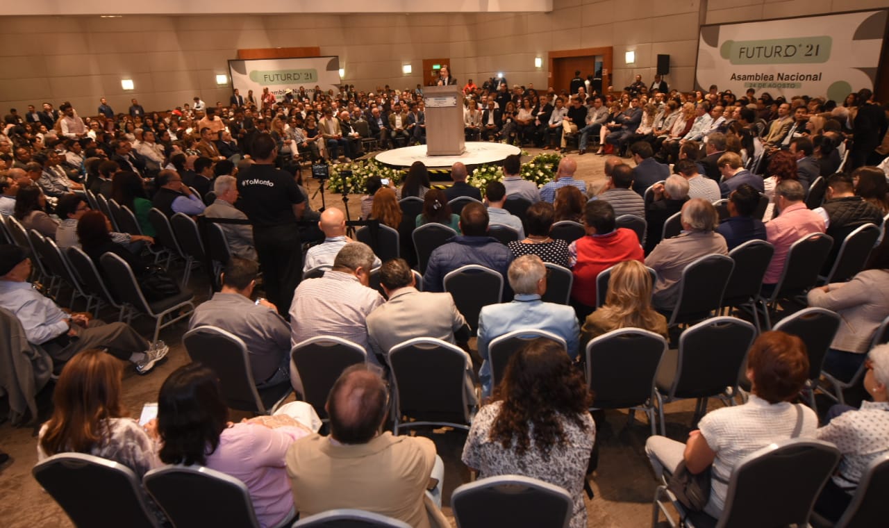 Futuro 21 durante su Primera Asamblea Nacional. (@Futuro21OP)