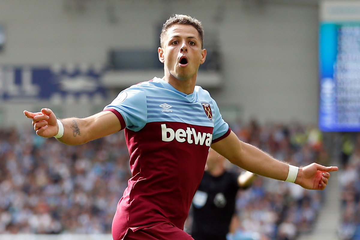 Javier Hernández no tuvo actividad con el West Ham por una lesión (Reuters)