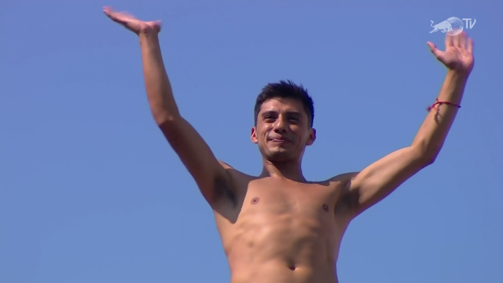Jonathan Paredes se queda con el tercer lugar de la Serie Mundial de Clavados de Altura en Bosnia (Red Bull)