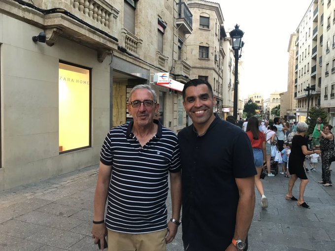 Marco Antonio Rodríguez en Salamanca (Twitter: @ChiquimarcoMx)