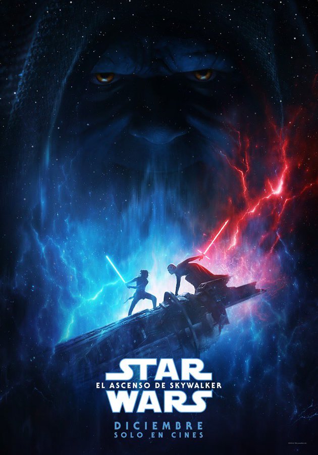 Revelan nuevo póster de Star Wars IX: The Rise of Skywalker.