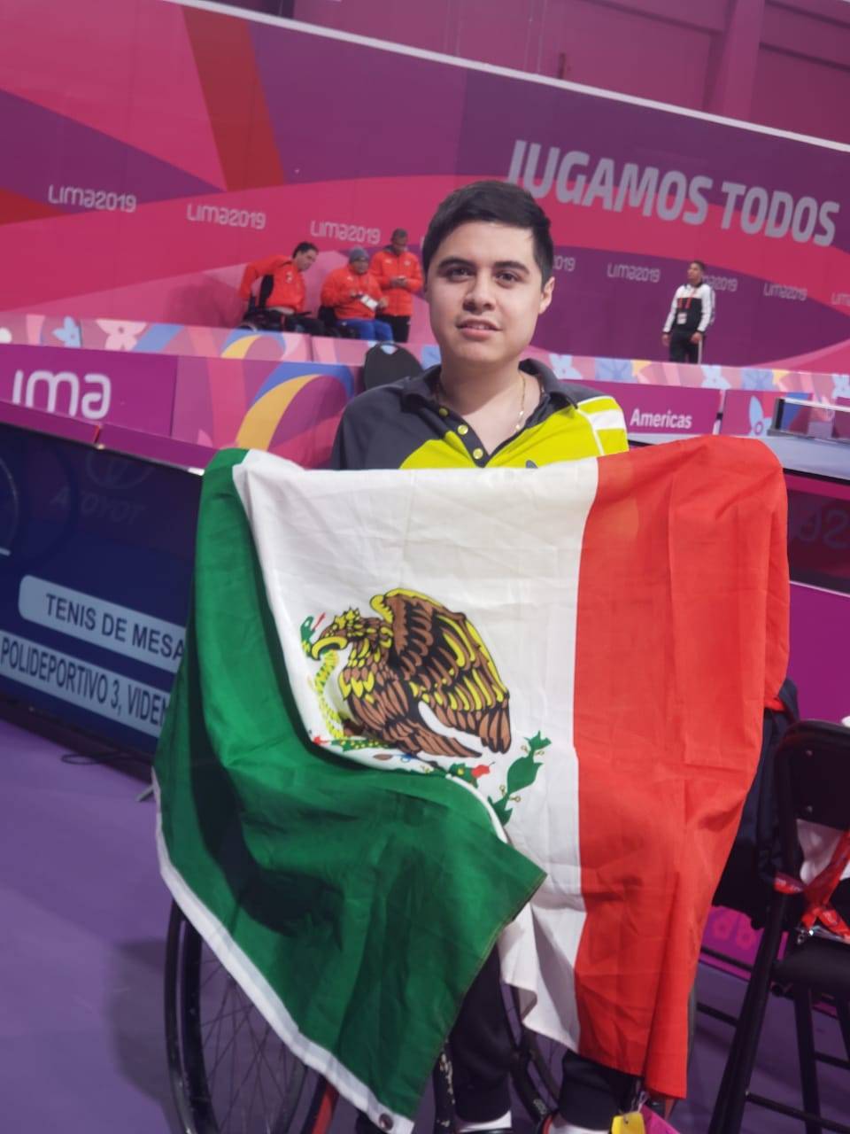 Víctor Reyes le da el teercer oro a México en los Juegos Parapanamericanos (Twitter @CONADE)