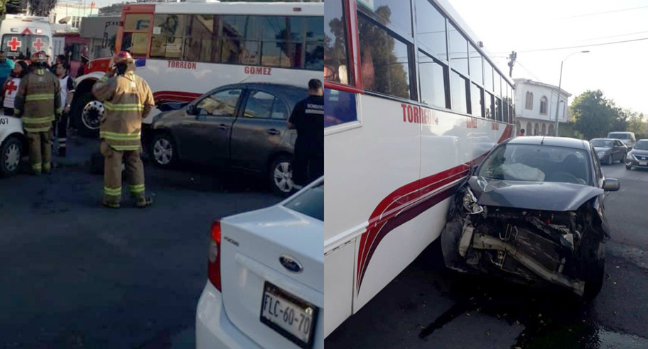 Ambas unidades fueron trasladadas al corralón municipal. (Milenio Digital)