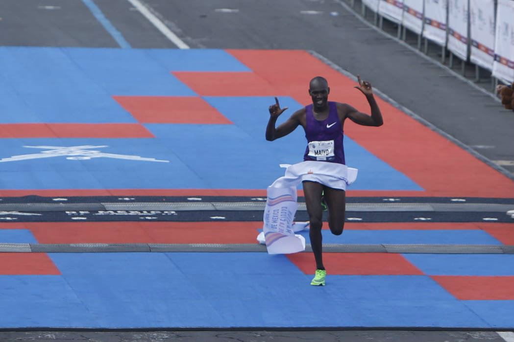 Duncan Maiyo fue el ganador ddel Maratón CdMx 2019 (Ariana Pérez)
