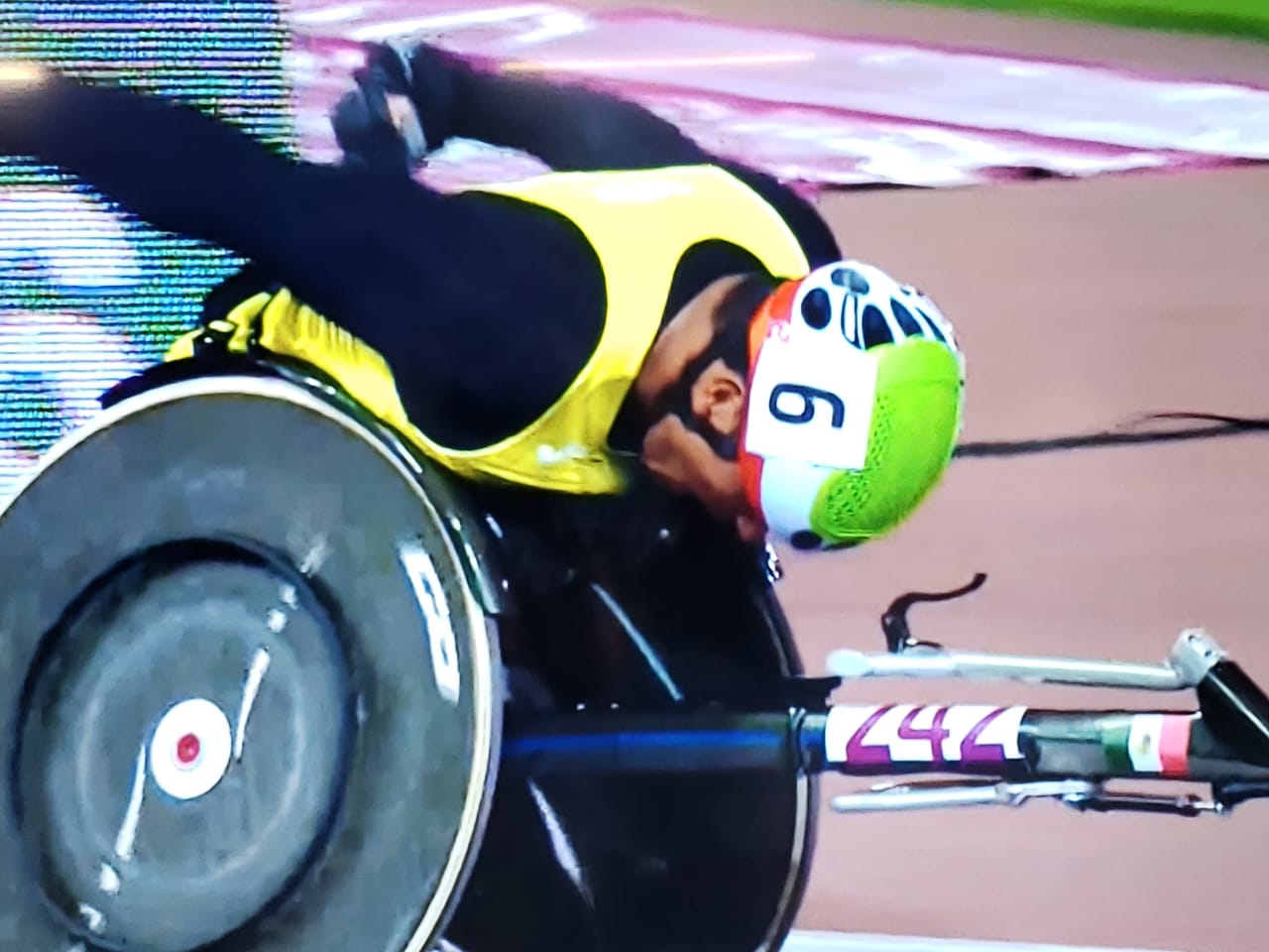 Fidel Aguilar ganó oro en atletismo (CONADE)
