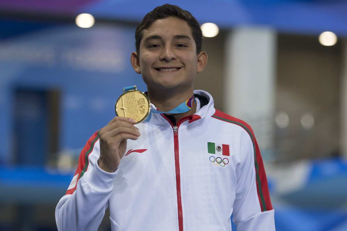 Kevin Berlín, medallista de oro en los Juegos Panamericanos Lima 2019 (Mexsport)