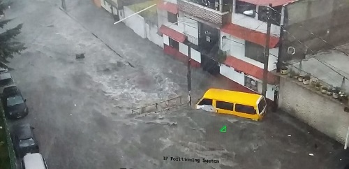 Una de las zonas afectadas. (Especial)