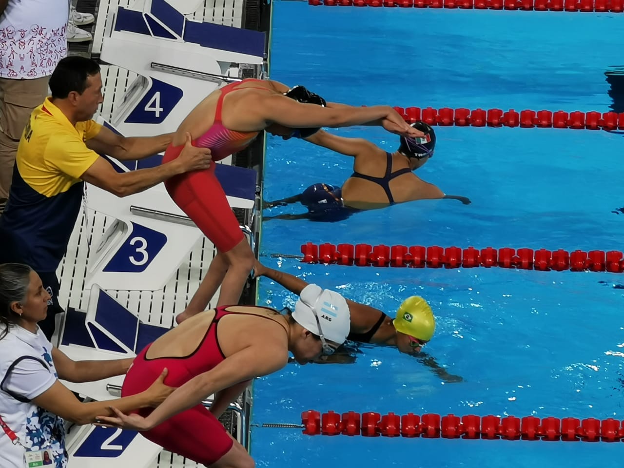 Vianney Trejo se llevó el oro en los 400 metros libres (CONADE)